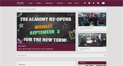 Desktop Screenshot of macmillan-academy.org.uk